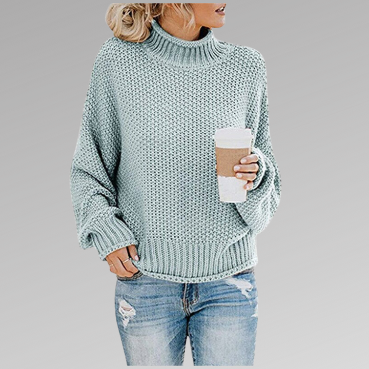 James & Kelly™ | Mock-Neck Sweater