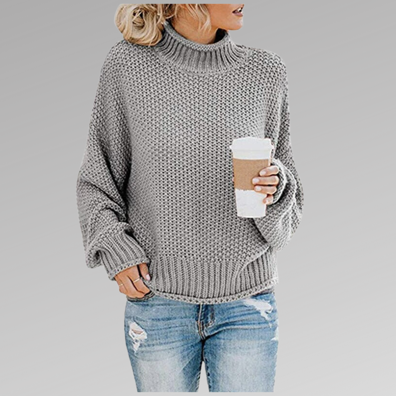 James & Kelly™ | Mock-Neck Sweater