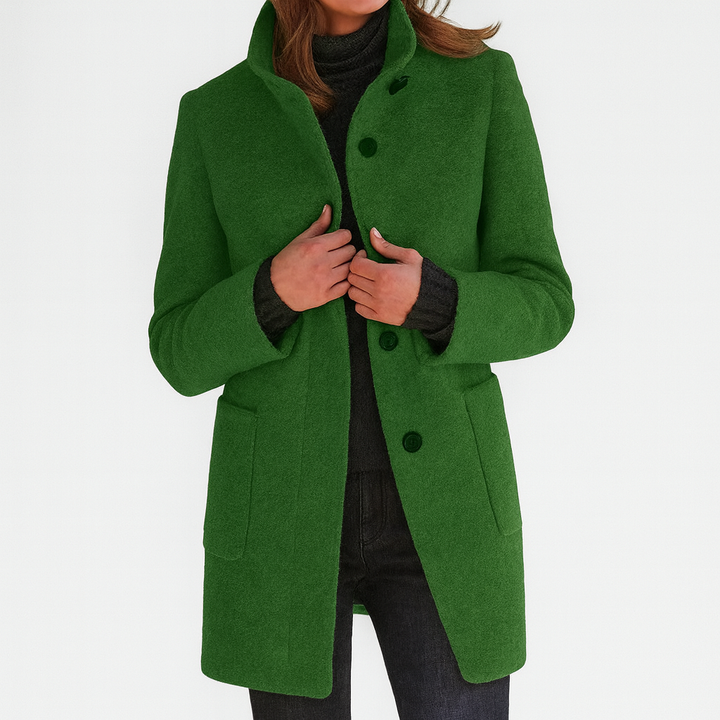 James & Kelly™ | High Collar Coat
