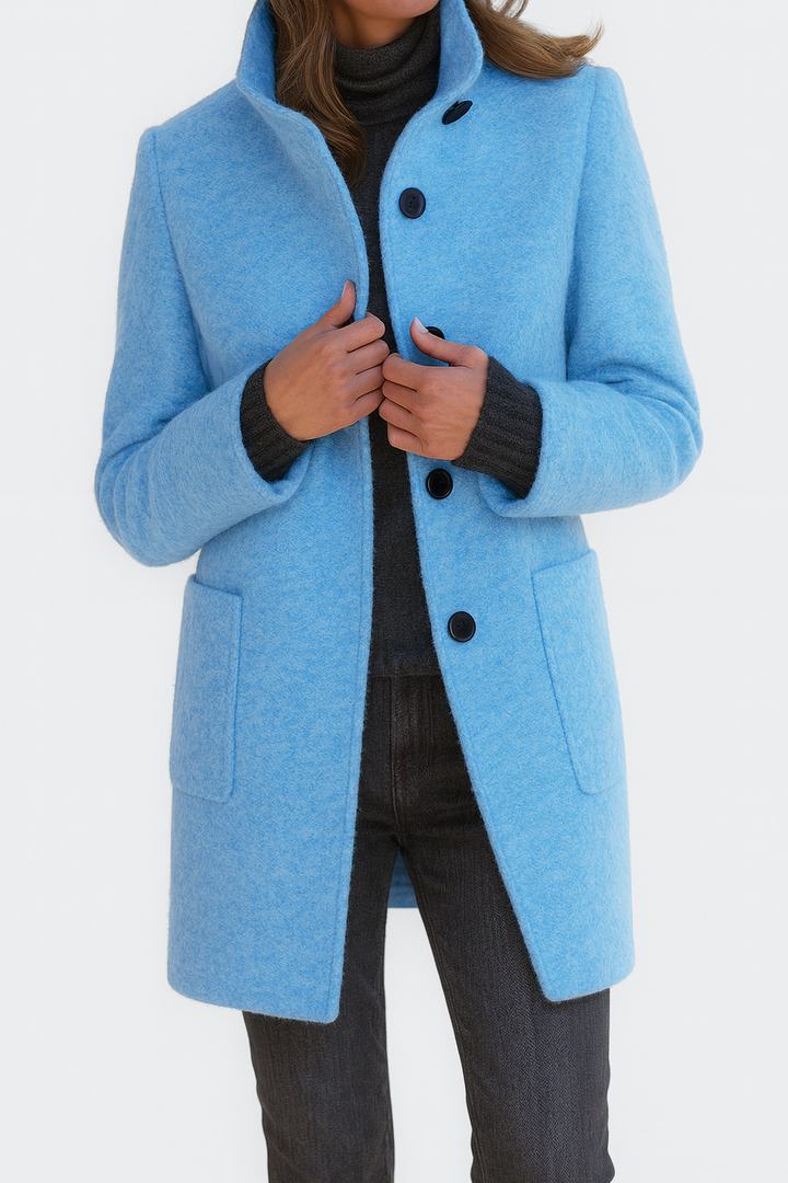 James & Kelly™ | High Collar Coat