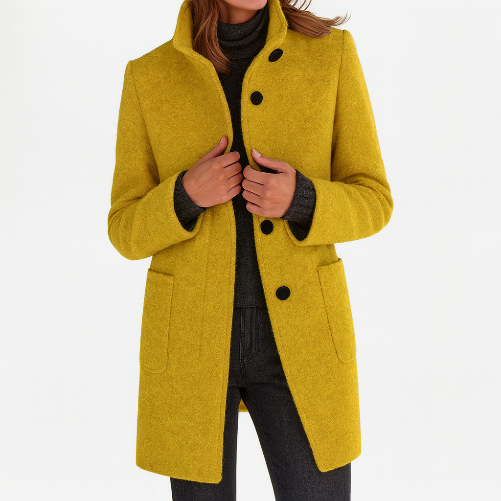 James & Kelly™ | High Collar Coat