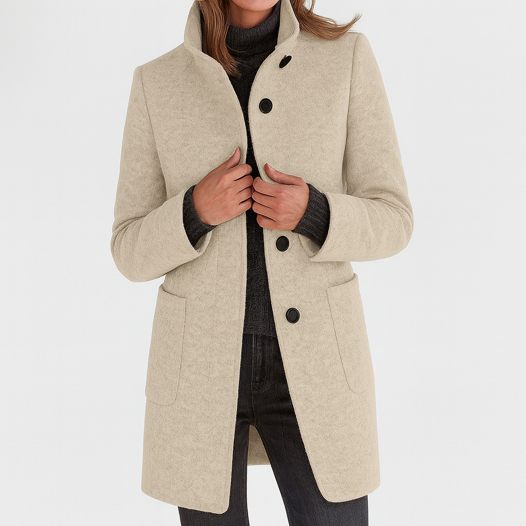 James & Kelly™ | High Collar Coat