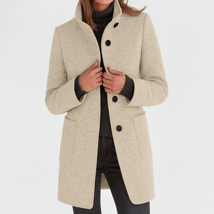 James & Kelly™ | High Collar Coat