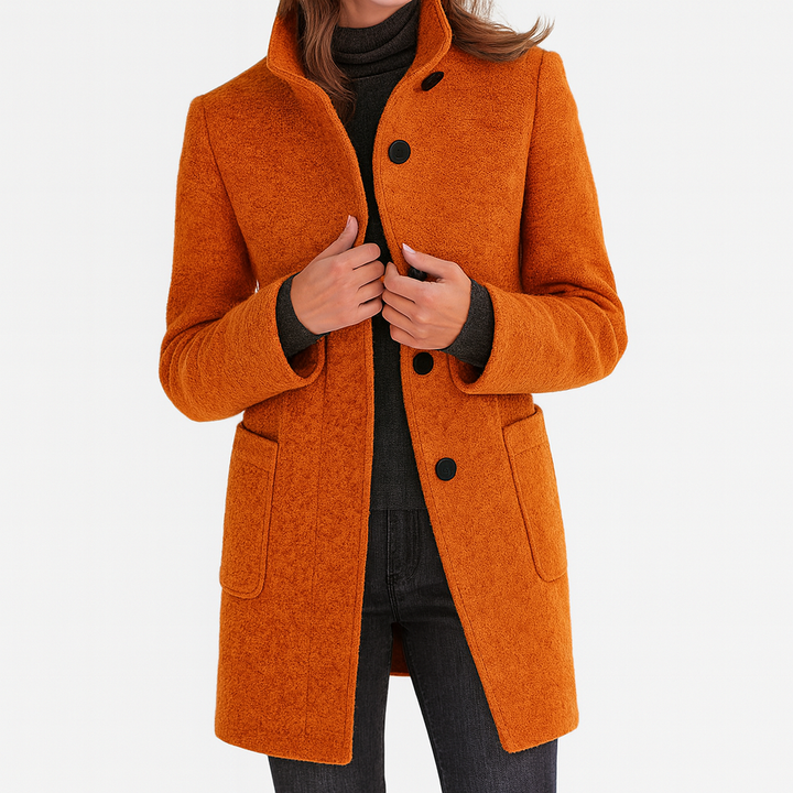 James & Kelly™ | High Collar Coat