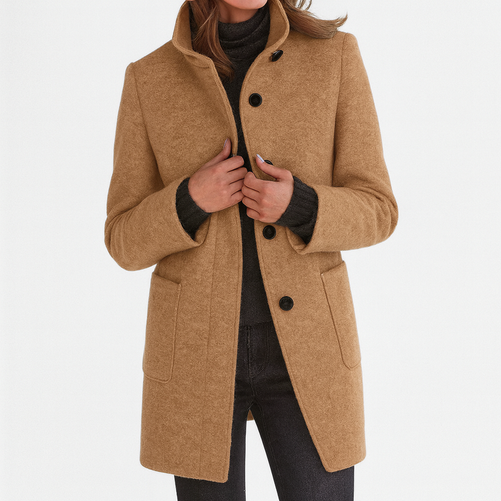 James & Kelly™ | High Collar Coat