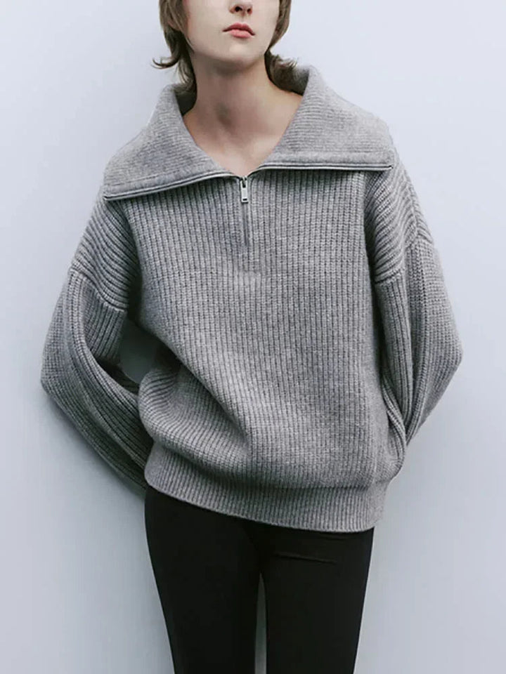 James & Kelly™ | Zipper Sweater