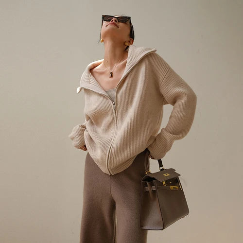 James & Kelly™ | Zipper Sweater