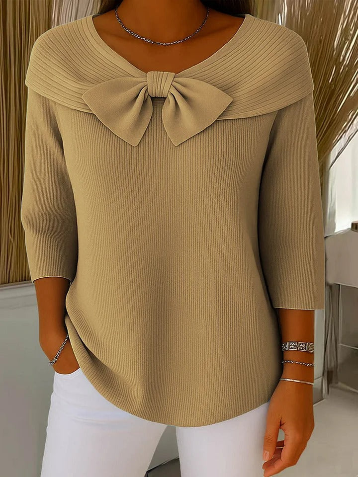 James & Kelly™ | Bow Detail Sweater