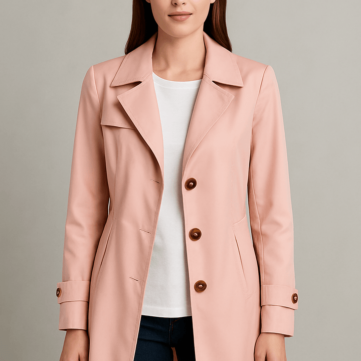 James & Kelly™ | Elegant Trench Coat