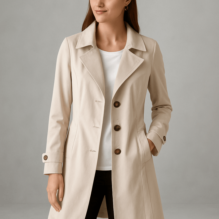 James & Kelly™ | Elegant Trench Coat