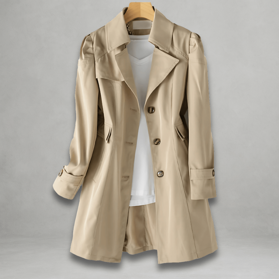 James & Kelly™ | Elegant Trench Coat