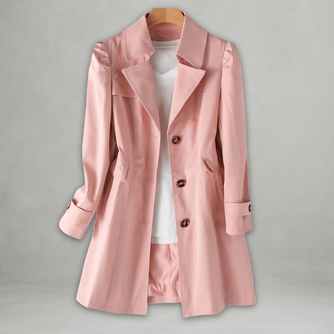 James & Kelly™ | Elegant Trench Coat